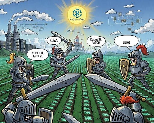 Battle for Resources or the SSA Path to Kubernetes Diplomacy