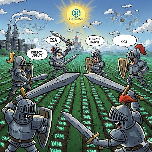 Battle for Resources or the SSA Path to Kubernetes Diplomacy