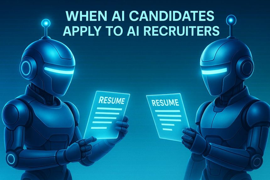 When AI Candidates Apply to AI Recruiters: The End of Human Hiring